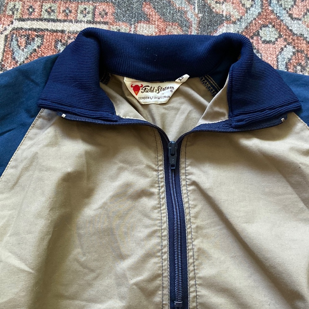 Vintage field and stream windbreaker
